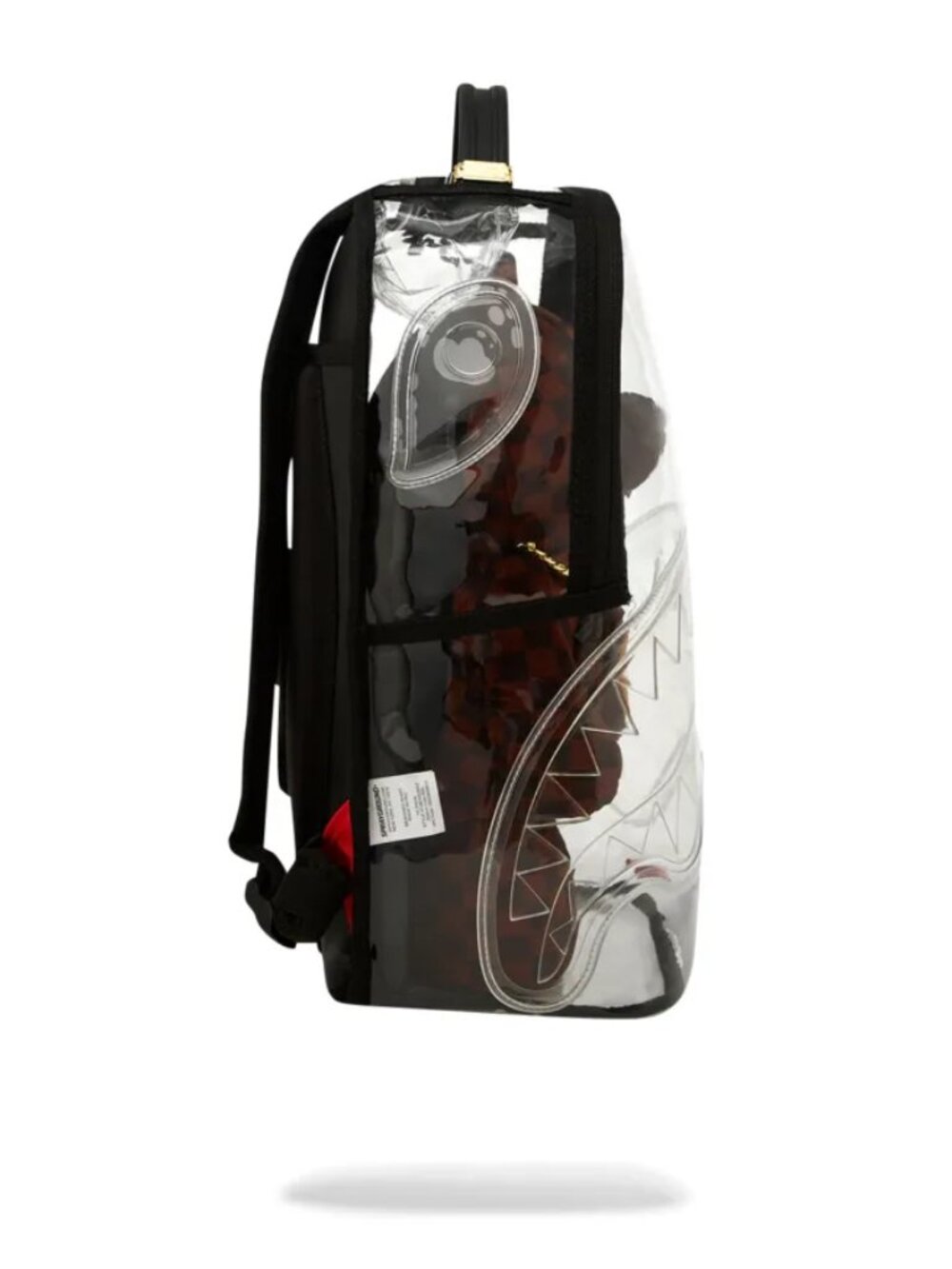 SHARKS IN PARIS BEAR CLEAR BACKPACK SPRAYGROUND - Picture 2 of 2